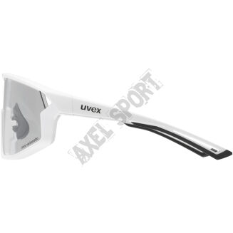 Okulary przeciwsłoneczne UVEX V white matt/litemirror silver (S1-S3) - 6