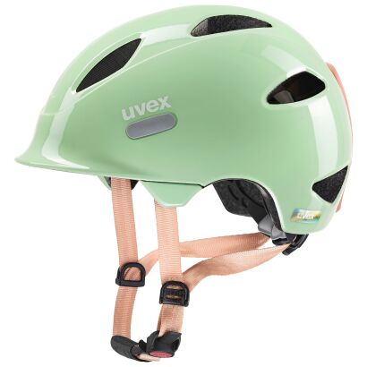 Kask rowerowy dziecięcy UVEX OYO mint-peach