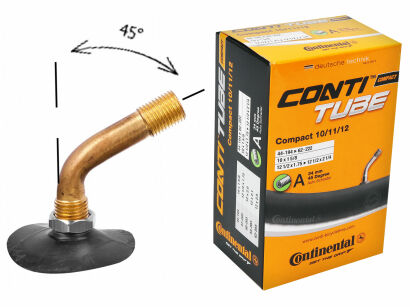 Dętka Continental 10/11/12''x1.75-2.5 AV 34mm (wentyl gięty 45°)