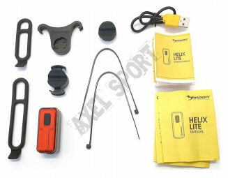 Lampka rowerowa tylna MOON HELIX 100 LM USB - 2