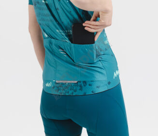 Koszulka Rowerowa Kellys MADDIE 3 MEADOW BLUE - 3