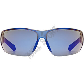 Okulary rowerowe UVEX Equate black blue matt S3 - 3
