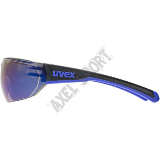 Okulary rowerowe UVEX Equate black blue matt S3 - 6