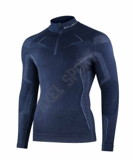 Koszulka męska BRUBECK Extreme merino granat XL - 3