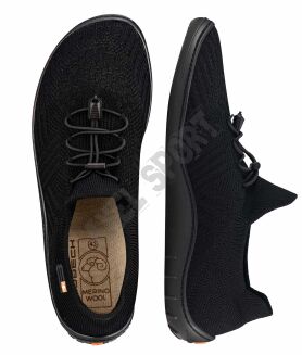 Buty sportowe męskie lekkie wygodne BRUBECK BAREFOOT Merino black 45 - 2