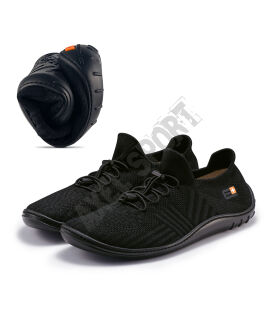 Buty sportowe męskie lekkie wygodne BRUBECK BAREFOOT Merino black 45 - 10